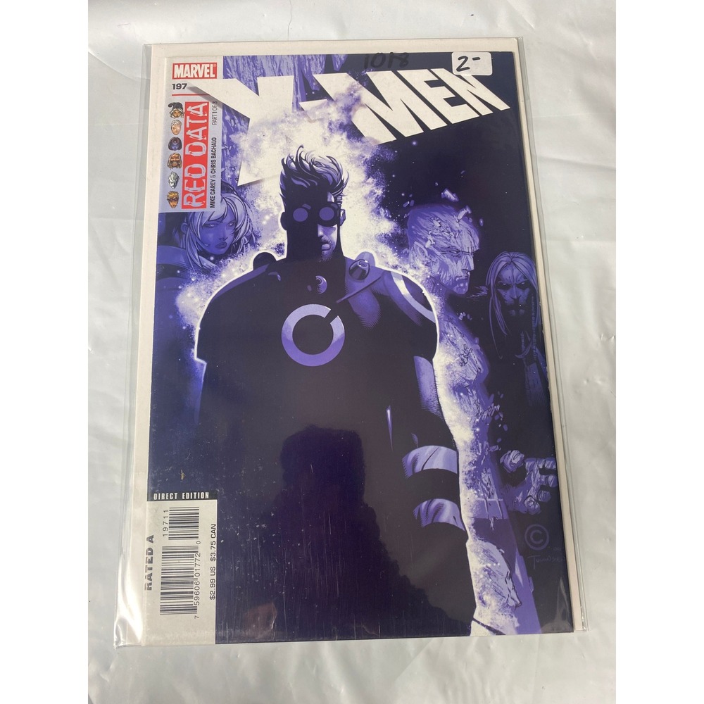 Marvel X-Men Issue 197 Red Data Part 3 Mike Carey Chris Bachalo May 2007 Comic